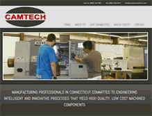 Tablet Screenshot of camtechmachine.com